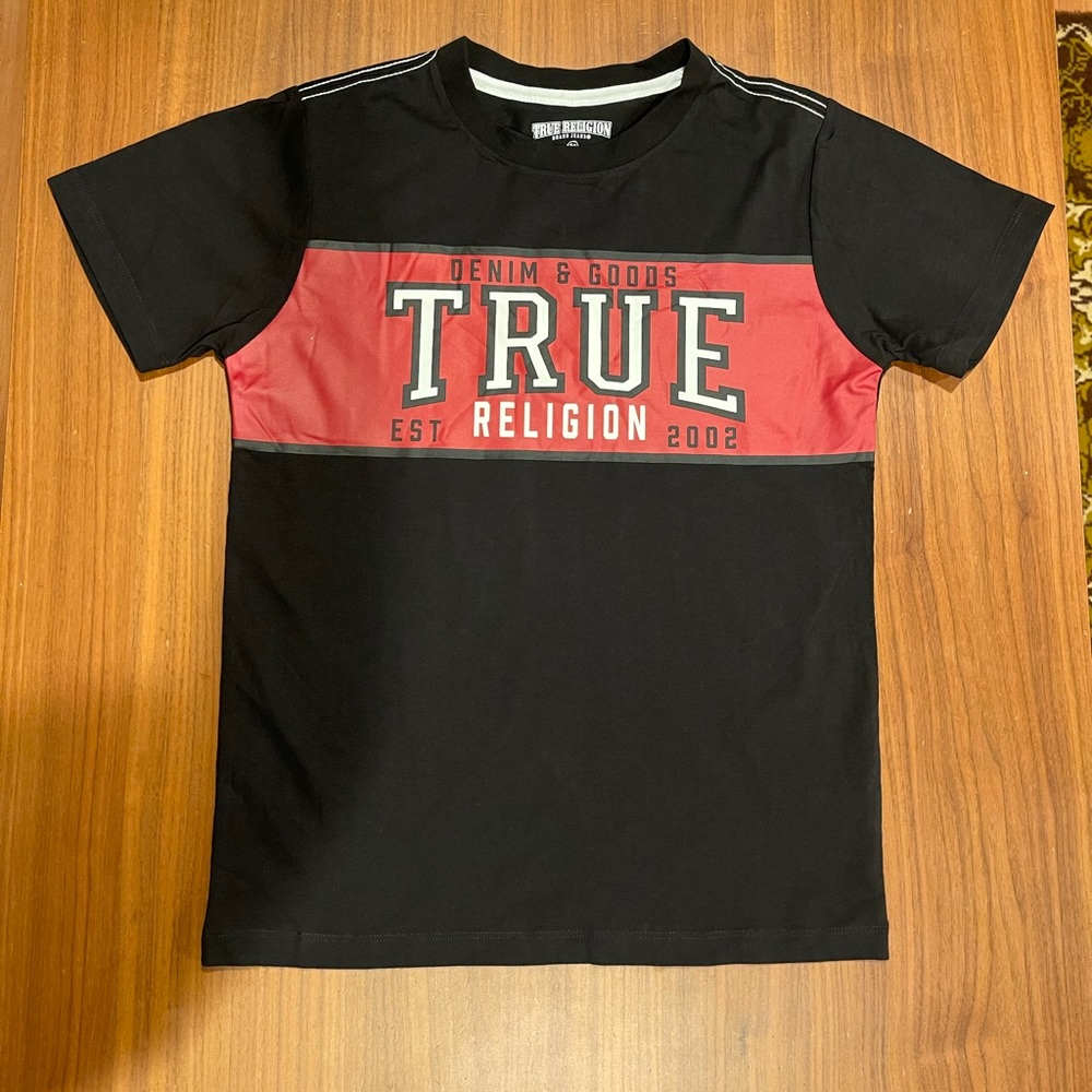 True Religion Graphic T-Shirt - Boys Size M 10/12